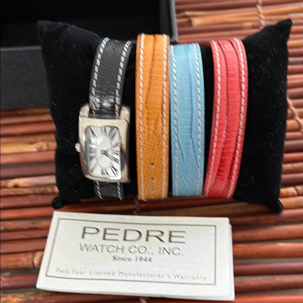 Coldwater Creek Colorful Watch Set In Box